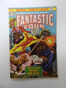 Fantastic Four #137 (1973) FN- condition indentions back cover