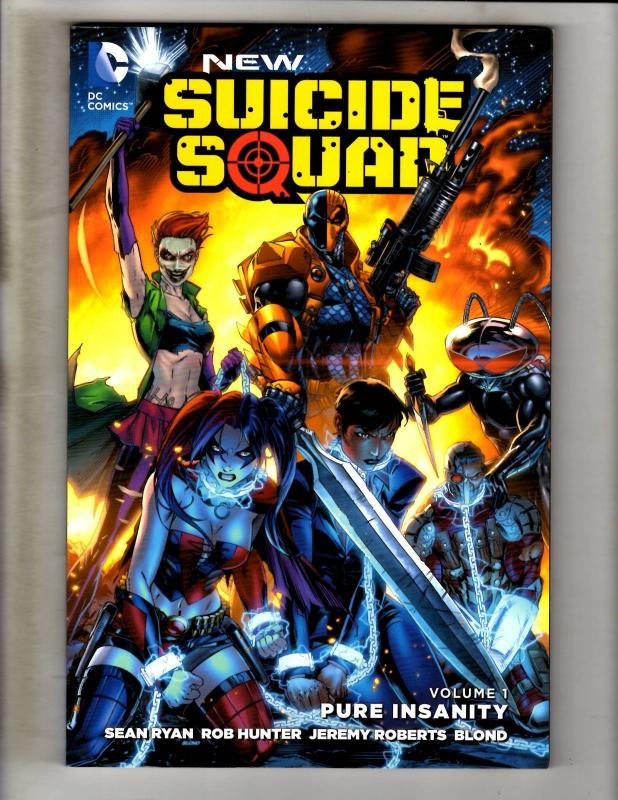 PURE INSANITY Vol. # 1 Suicide Squad DC Comics TPB Graphic Novel Comic Book J325