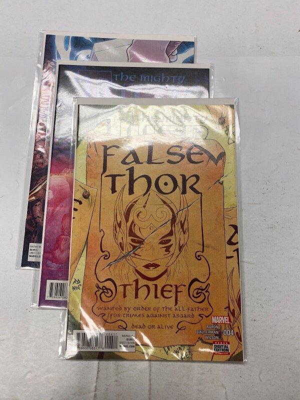 3 Mighty Thor MARVEL comic books #2 3 4 65 RC9