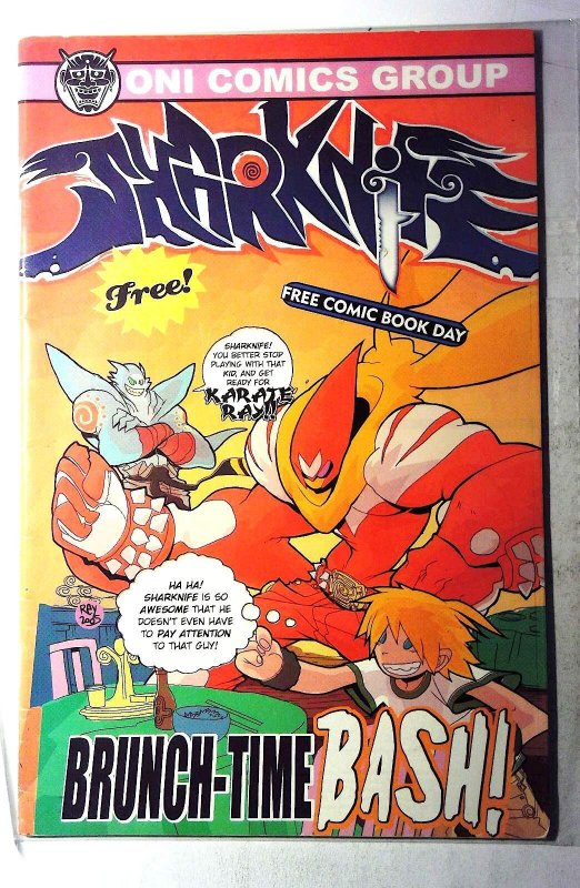 Sharknife/Hysteria FCBD #1 (2004) Oni Press 1st Print Comic Book