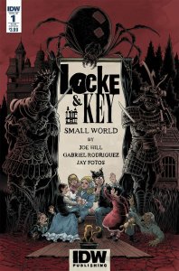 Locke & Key Small World Subscription Var B Idw Publishing Comic Book