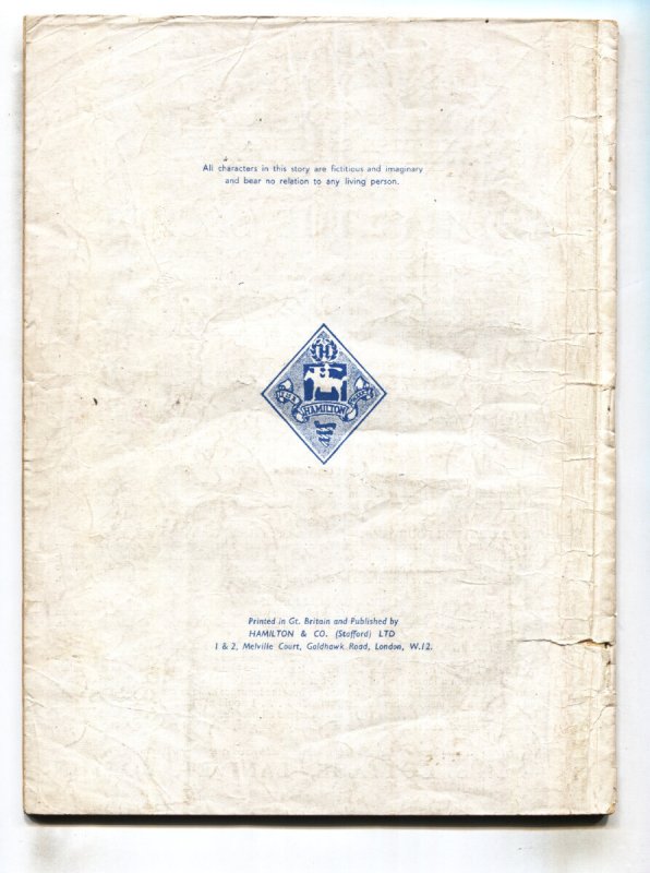 Strange Adventures #1 1946-Rare British Horror Pulp Magazine