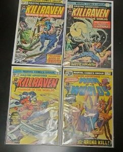 3PC AMAZING ADVENTURES KILLRAVEN LOT (4.0) BRONZE!! 1974