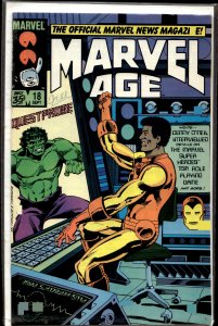 Marvel Age #18 (1984) Iron Man