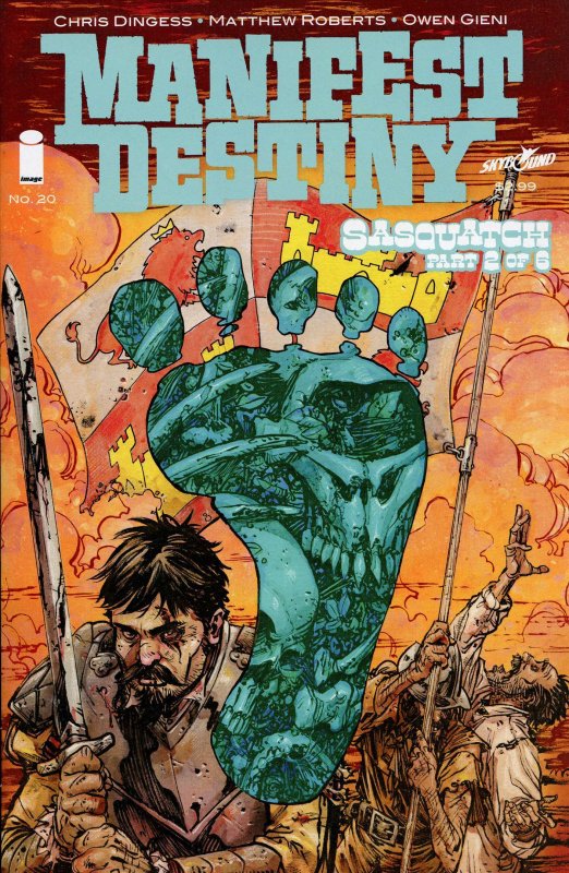 Manifest Destiny #20 VF/NM ; Image | Skybound - Sasquatch