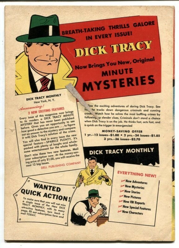 Dick Tracy  #23- Rogues Gallery-torture cover- G+