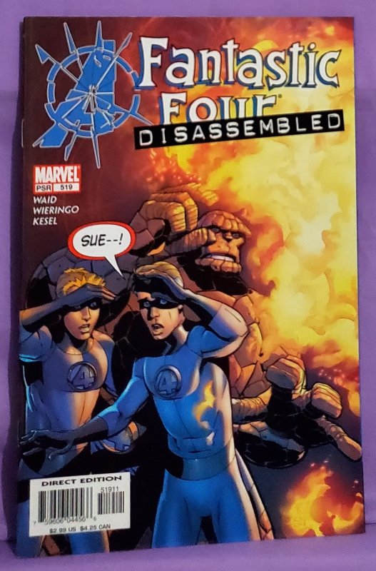 FANTASTIC FOUR #519 Disassembled Mark Waid Mike Wieringo (Marvel 2004)