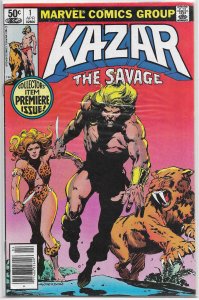 Ka-Zar the Savage   # 1 VG