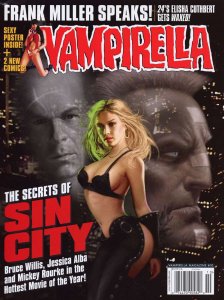 Vampirella Comics Magazine #10D VF/NM ; Harris | Sin City