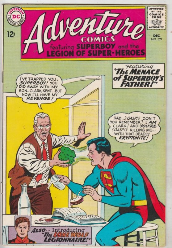 Adventure Comics #327 (Dec-64) VF High-Grade Legion of Super-Heroes, Superboy