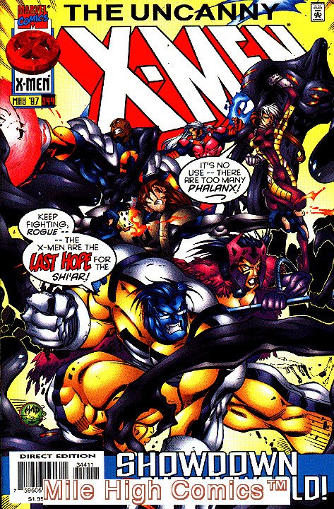 X-MEN  (1963 Series) (#1-113, UNCANNY X-MEN #114-544) (MARVEL) #344 Fine