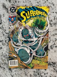 Superman Man Of Steel # 18 NM 1st Print DC Comic Book Doomsday Appearance CM20 