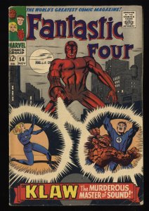 Fantastic Four #56 VG+ 4.5 Marvel Comics