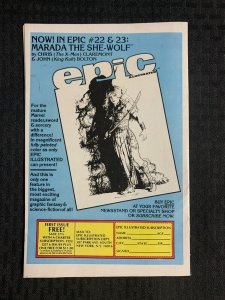 1984 MARVEL AGE #13 VG 4.0 Dreadstar / Spider-Man Black Costume