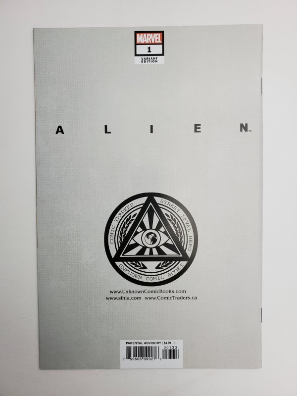Alien #1 Unknown Comics Exclusive