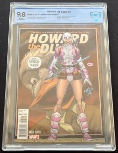 Howard the Duck #3 Liefeld retailer variant Marvel 2016 CBCS 9.8