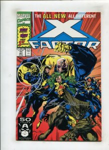 X-FACTOR #71 (9.0) SIGNED LARRY STROMAN!! 1991