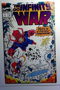 Infinity War #3 1992 Marvel 9.4 Galactus Silver Surfer Doctor Strange 1st Print