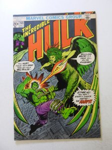 The Incredible Hulk #168 (1973) VF- condition