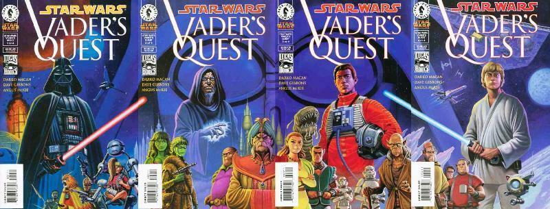 STAR WARS VADERS QUEST (1999 DH) 1-4  COMPLETE! COMICS BOOK