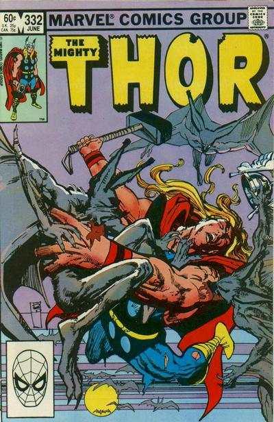 Thor (1966 series)  #332, NM- (Stock photo)