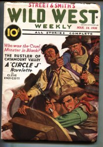 Wild West Weekly 3/14/1936-Tommy Rockford-Rio Rand-Pulp Magazine