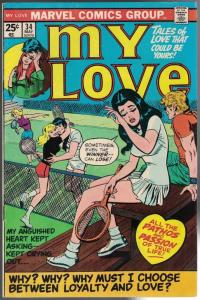 MY LOVE (1969-1976) 34 VG-F May 1975