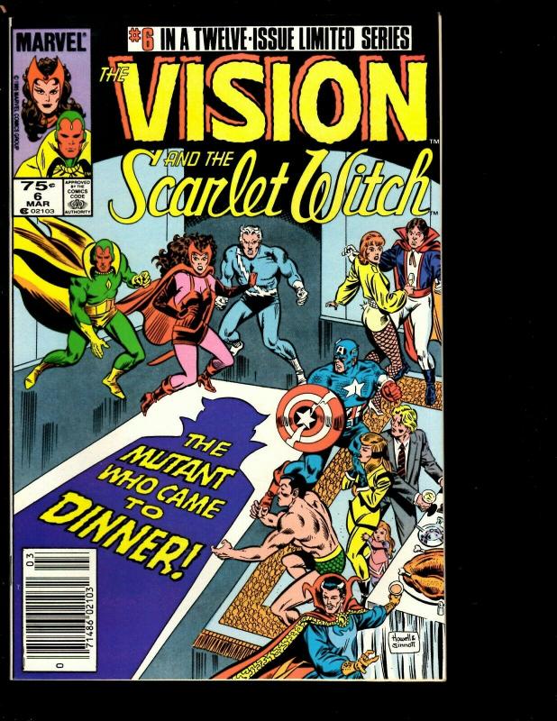 Lot of 12 Vision and Scarlet Witch Marvel Comics #1 2 3 4 5 6 7 8 9 10 11 12 DS2