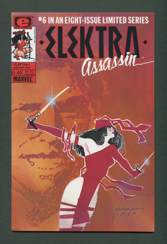 Elektra Assassin Complete 8 Issue Mini-series /   1986