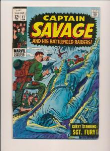 MARVEL LOT of 16! CAPTAIN SAVAGE and his LEATHERNECK RAIDERS #1-16 G/VG (PF298) 