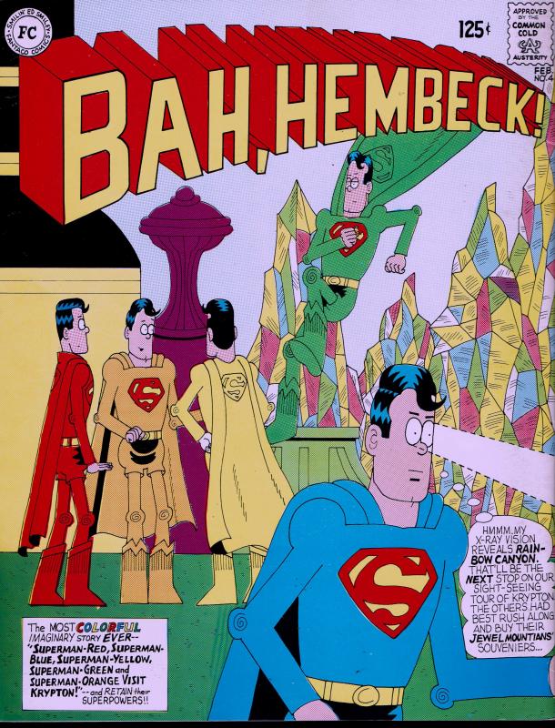 Hembeck (1980) #4 - 8.0 or Better - Superhero Satire Artist