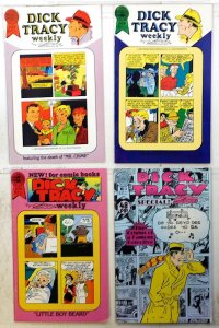 Dick Tracy Monthly/Weekly Lot 4 #33, 69, 76, Special 3 1988 Blackthorne Comics