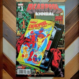 DEADPOOL ANNUAL #1 NM (Marvel 2016) One-Shot / Brian Posehn! Insufferable Pals!