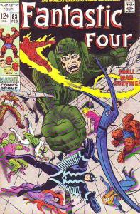 Fantastic Four #83 (Feb-69) FN/VF- Mid-High-Grade Fantastic Four, Mr. Fantast...