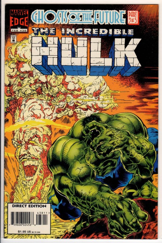 The Incredible Hulk #438 Direct Edition (1996) 9.6 NM+