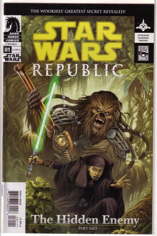 Star Wars: Republic (1998, Dark Horse) #81 FN (Hidden Enemy 1) Ostrander