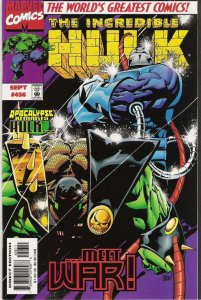 The Incredible Hulk #456 (1997)  NM+ 9.6 to NM/M 9.8  original owner