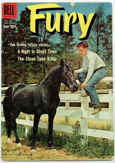 FURY (1957-1962 DELL) F.C.1031 FR-G PHOTOCOVER COMICS BOOK