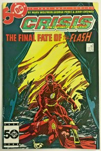 CRISIS ON INFINITE EARTHS#8 VF/NM 1985 'DEATH OF THE FLASH' DC COMICS