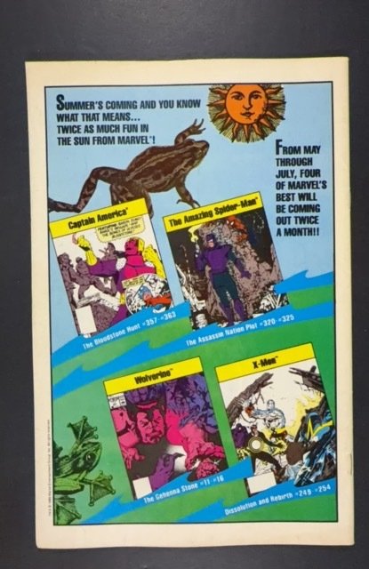 Classic X-Men #37 (1989)