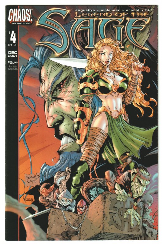 Legend of the Sage #1, 2, 3, 4 (2001) Complete set!