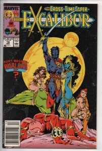 EXCALIBUR #16, NM, Phoenix, Captain Britain,1988 1989, more Marvel in store