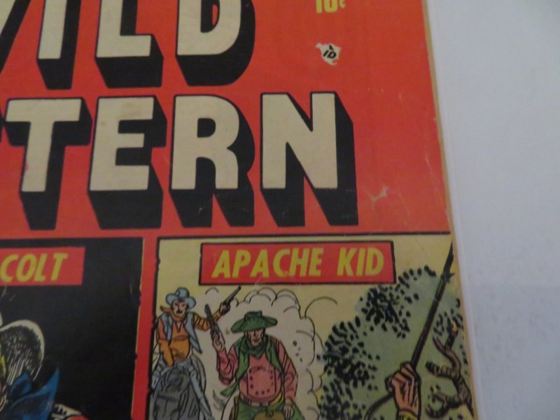 Atlas Wild Western #39 (1954) Kid Colt Comic Book GD 2.0