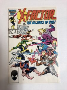X-Factor (1986) # 6 (F/VF) | 1st Cameo Appearance Of Apocalypse !