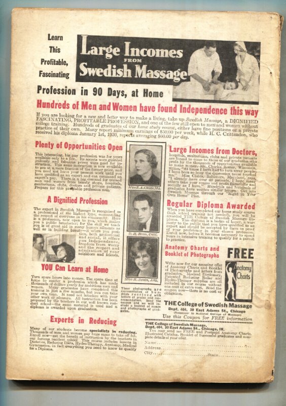 SHADOW 1940 APR 15 // STREET AND SMITH // HERO PULP MAGAZINE