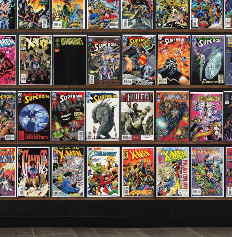 Huge Lot 150+ Comics with The Uncanny X-Men, Cable, Ghost, Supergirl & More!