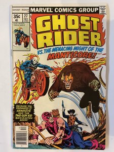Ghost Rider #27 - Fn (1977)