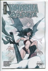 VAMPIRELLA RED SONJA (2019 DYNAMITE) #1 VARIANT CVR C TARR