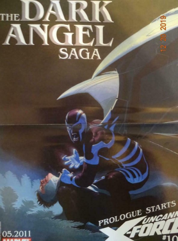 MOON KNIGHT DARK ANGEL SAGA Promo Poster, 10 x 13, 2011, MARVEL,  Unused 377