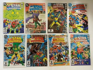 All Star Squadron lot 33 different from #2-61 avg 8.0 VF (1981-86) 